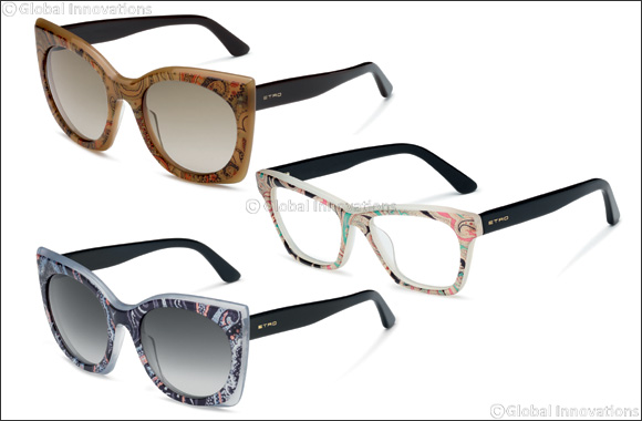 Etro eyewear - Paisley pattern, high-tech materials &  timeless color