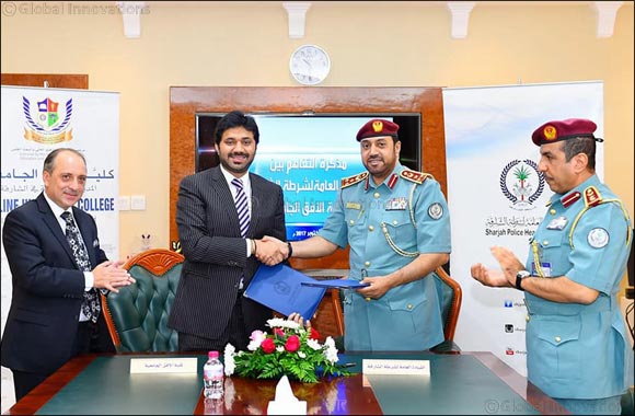 Skyline University College Signed a MoU with Sharjah Police Punishment and Correctional