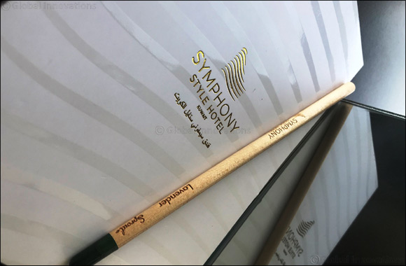 Symphony Style Hotel Kuwait introduces its latest green initiative - Sprout® plantable pencils