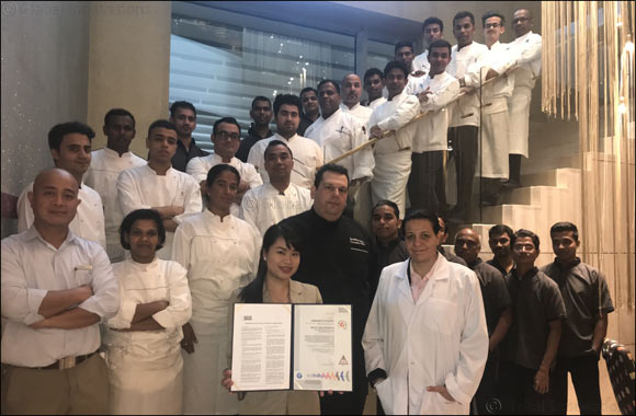 Symphony Style Hotel Kuwait awarded the HACCP certificate