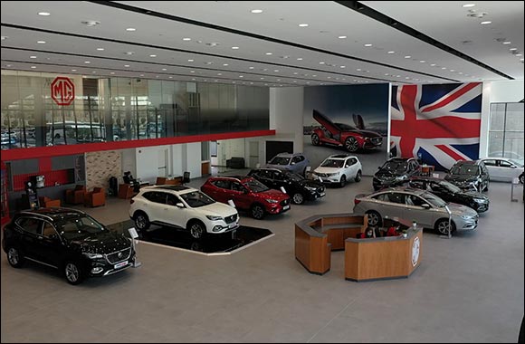 The New MG Flagship Showroom in Kuwait and the Largest in GCC