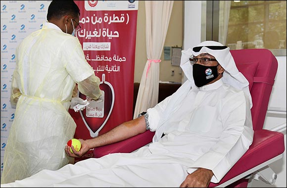 Burgan Bank Concludes Ahmadi Governorate “Second Blood Donation Campaign" in Partnership with the Department of Blood Transfusion Services