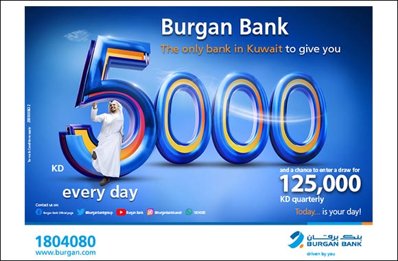 Burgan Bank Announces Names of the Daily Lucky Winners of Yawmi Account Draw - Kuwait
