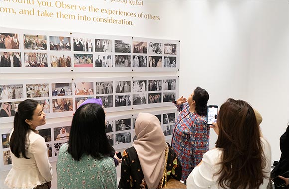 Al Hamra Real Estate Co. Hosts Diplomatic Womens Committee to a  Journey Through Its Exclusive Exhibition ÊÈÕÑ(Tabasser)