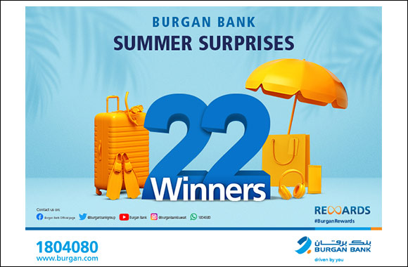 Burgan Bank Launches Burgan “Power of 22” Campaign offering Mastercard Credit Card Users a Highly Rewarding Experience