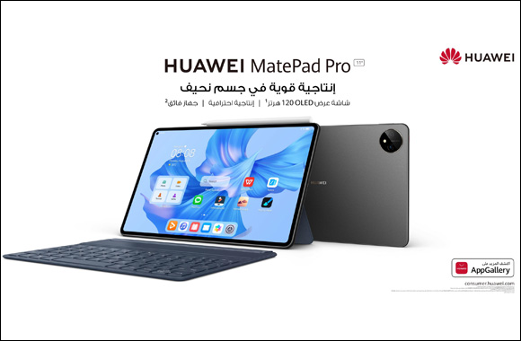 The All-round Stylish and Pro flagship Tablet HUAWEI MatePad Pro Available Now in Kuwait