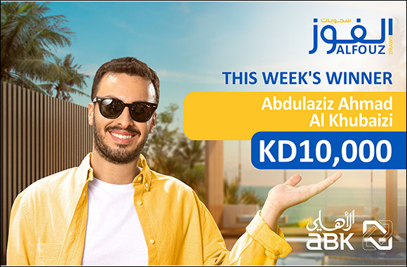 ABK Announces Abdulaziz Ahmad Al Khubaizi  as Winner of Weekly Draw Prize of KD 10,000