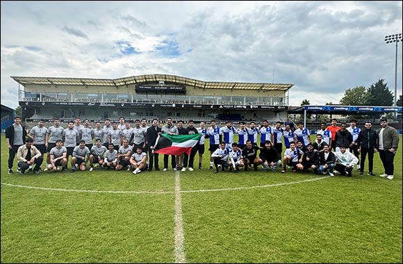 Burgan Bank Sponsors Kuwaiti Students' UK Football Match