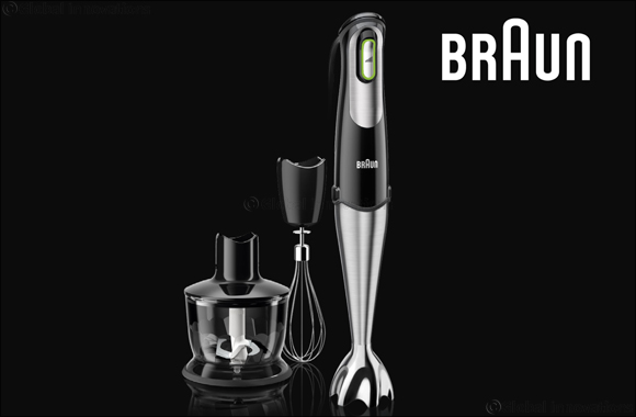 Braun Multiquick 7 Hand Blender- One squeeze. All speeds