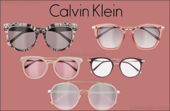 calvin klein pink sunglasses