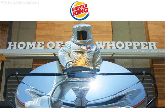 The Burger King Brand Flame-grilled  Whopper Sandwiches With the Power of the Sun in Kuwait