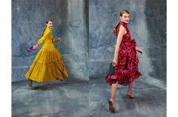 Carolina herrera evening wear top