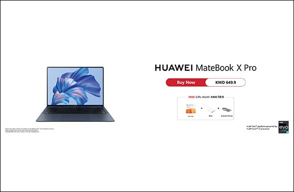 The new MateBook X Pro: Industry's First Skin-soothing Metallic Body
