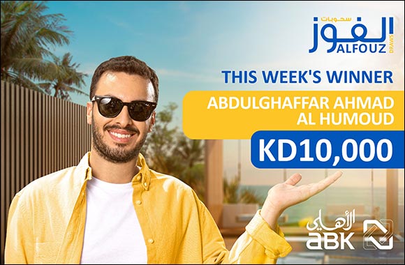 ABK Announces Abdulghaffar Ahmad Al Humoud as Winner of Weekly Draw Prize of KD 10,000