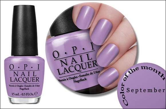 September color of the month: OPI's �do you lilac it' shade
