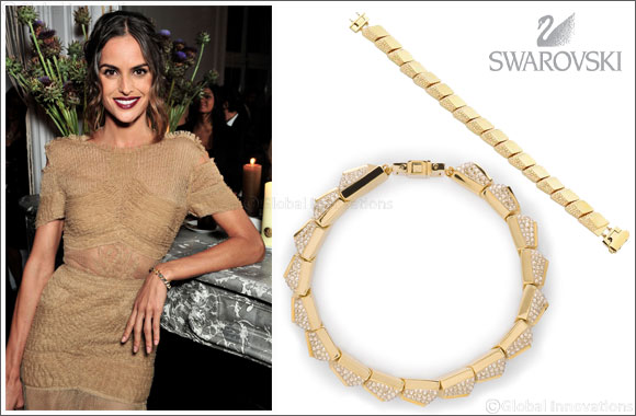Izabel Goulart selects Swarovski at the Vogue Brazil Dinner in Paris