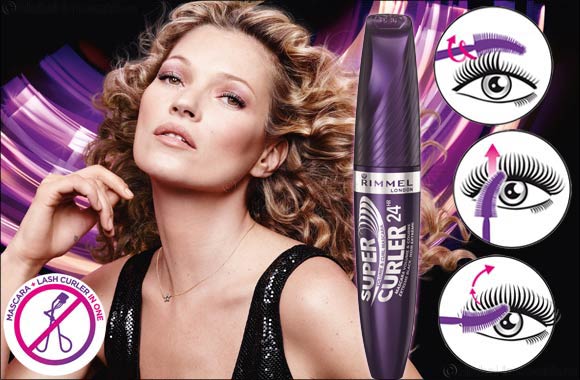 Rimmel London Introduces New 24HR Supercurler Mascara Extreme Black