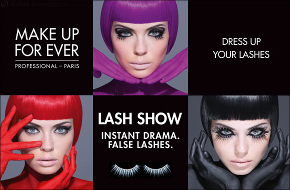 Dress Up your Lashes with MAKE UP FOR EVER New LASH SHOW