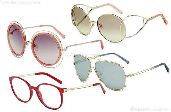 Chlo� eyewear collection - Vintage shapes, retro styles, with '70s appeal.