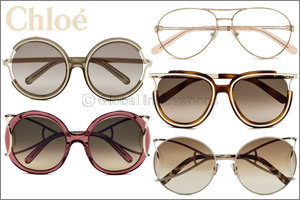 Chloé eyewear - Vintage shapes, retro styles, with '70s appeal.