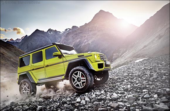 The G 500 4x4² now available at Mercedes Kuwait