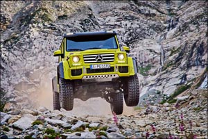 The G 500 4x4² now available at Mercedes Kuwait
