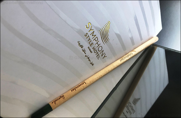 Symphony Style Hotel Kuwait introduces its latest green initiative - Sprout� plantable pencils