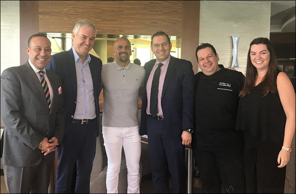 Symphony Style Hotel Kuwait scores with football legends from Brazil and Argentina