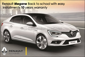 Renault Al Babtain provides its customers easy installments on Renault vehicles in collaboration with Kuwait finance and Investment Company!