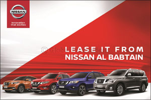 Enjoy Peace of Mind Rental from Nissan Al Babtain with First of its Kind Leasing Offer
