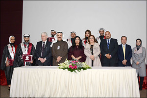 Burgan Bank attends the Institute of Banking Studies (IBS) Annual Graduation Ceremony which Honors its Employees