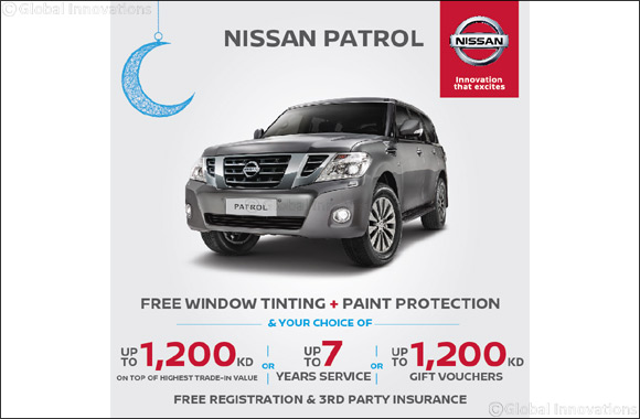 Celebrate Special Ramadan Offers on Nissan Patrol From Nissan Al-Babtain
