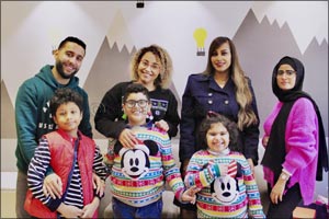 Burgan Bank Distributes Gifts to the Children at Autism Partnership Kuwait