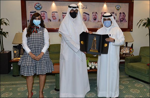 Al-Ahmadi Governor Honors Burgan Bank for its Contribution and Support in the Community Initiatives