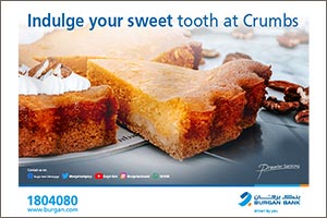 Burgan Bank Rewards its Premier Customers with a 10% Discount from “Crumbs”