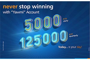 Burgan Bank Announces Names of the Daily Lucky Winners of Yawmi Account Draw*