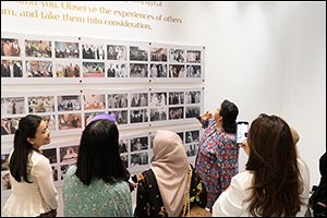Al Hamra Real Estate Co. Hosts Diplomatic Womens Committee to a  Journey Through Its Exclusive Exhibition ÊÈÕÑ(Tabasser)