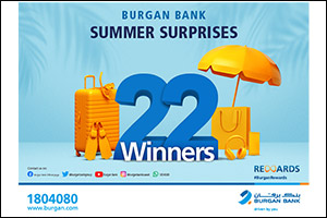 Burgan Bank Announces Winners of its Summer Power of 22 Campaign