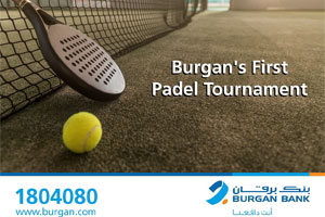 Burgan Bank Launches its First Ever Padel Tournament
