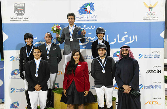 Burgan Bank Sponsors the Fourth Competition of the Kuwaiti Equestrian Federation Tour
