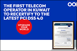 Ooredoo Kuwait leads the way as the first telecom provider to achieve recertification with the latest PCI DSS 4.0 security standards, pioneering new levels of data security.
