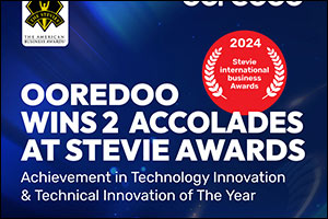 Ooredoo Kuwait Secures Two Wins in the Stevie Awards for Technology Excellence and International Business