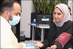 Burgan Bank Organizes its Annual Blood Drive for its Employees and their Families in Cooperation with the Central Blood Bank - Blood Transfusion Administration Services