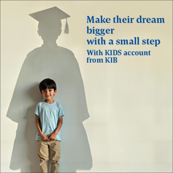 KIB: Kids Account introduced in a new look under the Grow Their Dreams with a Small Step' campaign