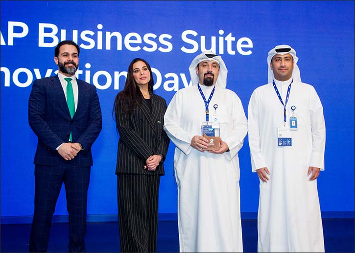 Burgan Bank Receives the Digital Transformation Excellence Award as Part of SAP Business Suite Innovation Day's Customer Celebration