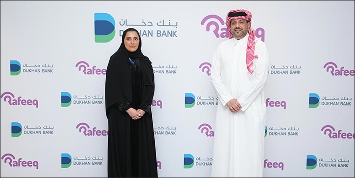 Dukhan Bank signs an exclusive partnership with Rafeeq to offer Dukhan Bank Visa credit cardholders a Rafeeq Pro subscription for QAR 1