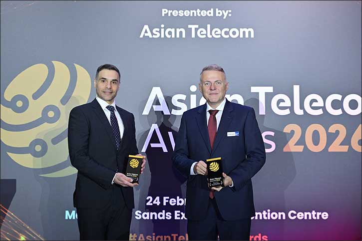 Double Recognition at the Asian Telecom Awards in Singapore Ooredoo Kuwait Wins Telecom Company of the Year for the Third Time