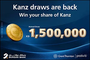 Burgan Bank's Flagship Kanz Returns