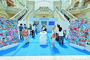 Mercato Mall Presents Unfolding in Blue � A Moving Tribute to Inclusion, Creativity, and Sensory Art