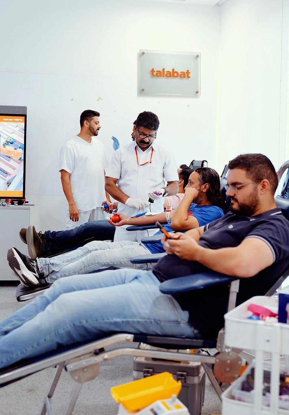 talabat hosts an employee blood donation drive in partnership with Kuwait Central Blood Bank